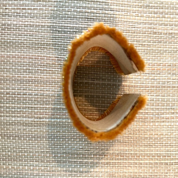 Cuff Bracelet Gold Fringe and Silver
Sequins - Picture 4 of 4